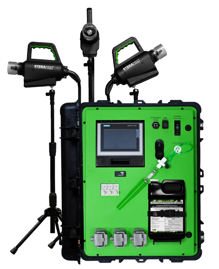 SteraMist full environment system deployment rig