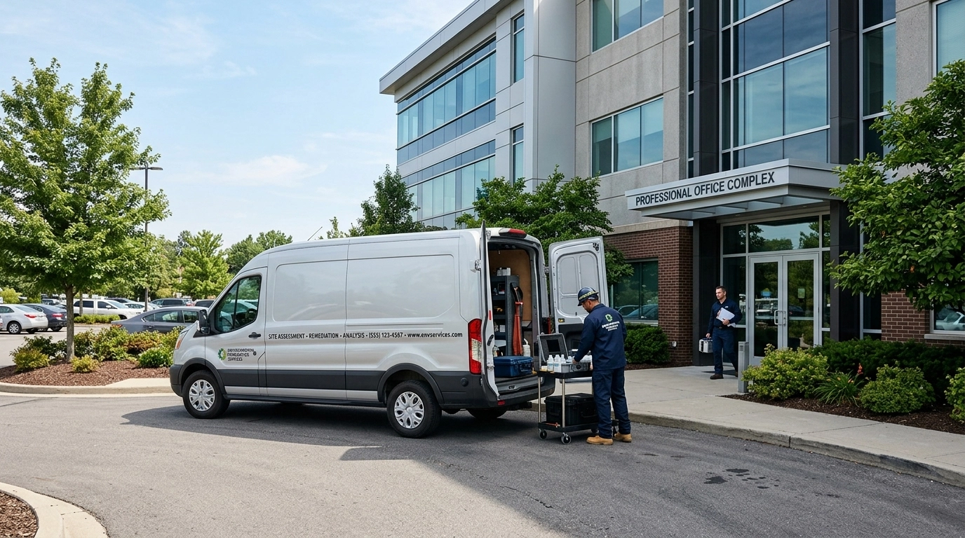 CERI professional response van for site assessment