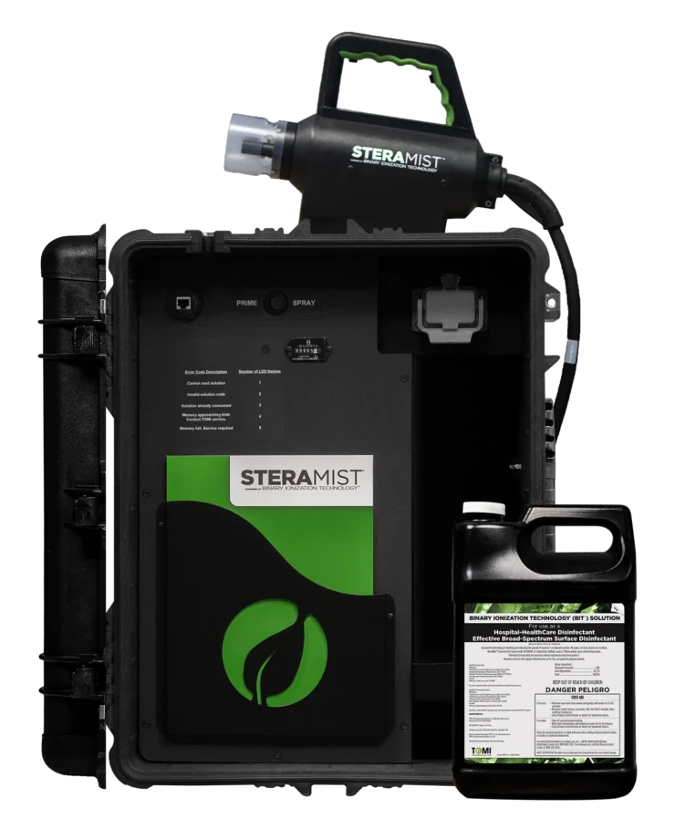 SteraMist Surface Unit with handheld applicator wand